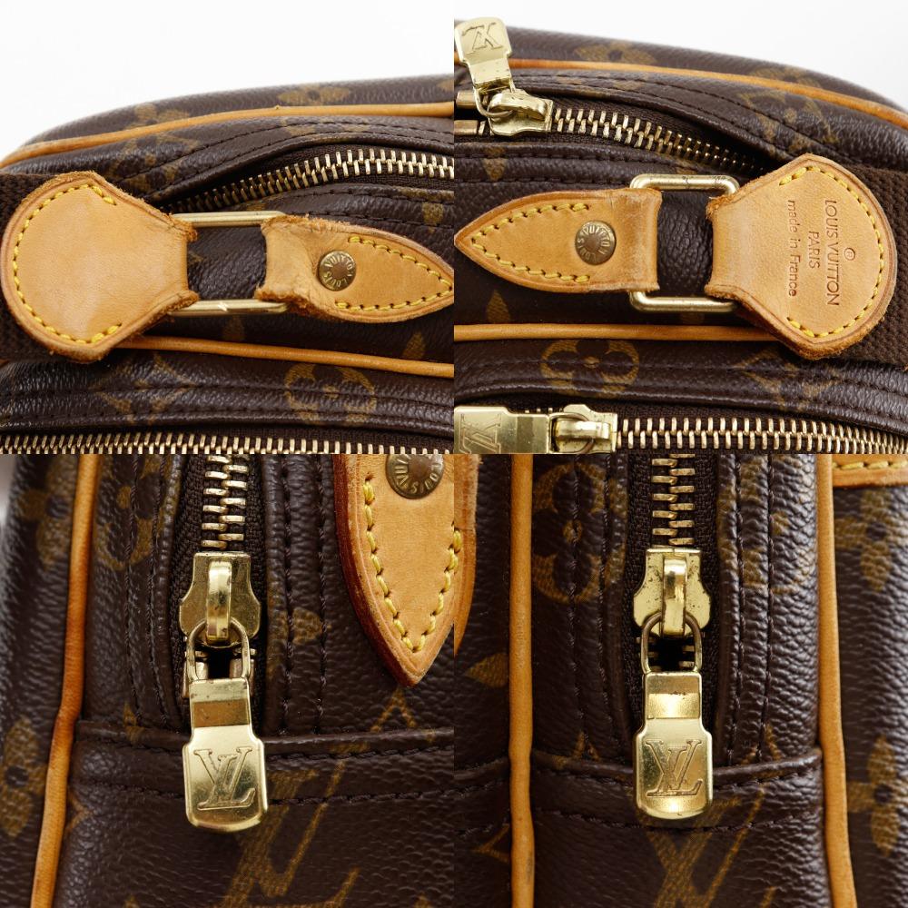 LOUIS VUITTON Reporter PM Shoulder Bag M45254 Brown Monogram canvas Women Used