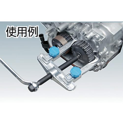 Super Sliding Gear Puller (Claw Reach Length: 160) Compatible Pulley: External Hook 25~1