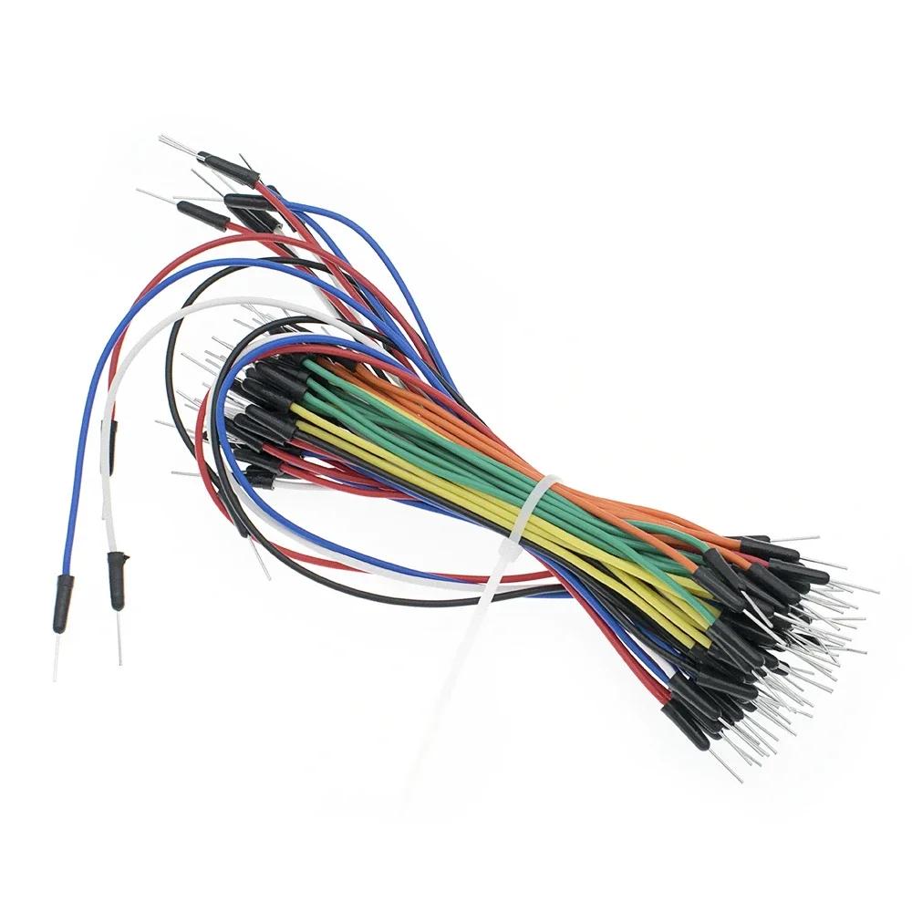 3,3V/5V MB102 Breadboard Netzteilmodul+MB-102 830 Punkte Lötloser Prototyp-Steckbrett-Bausatz +65 Flexible Steckbrücken