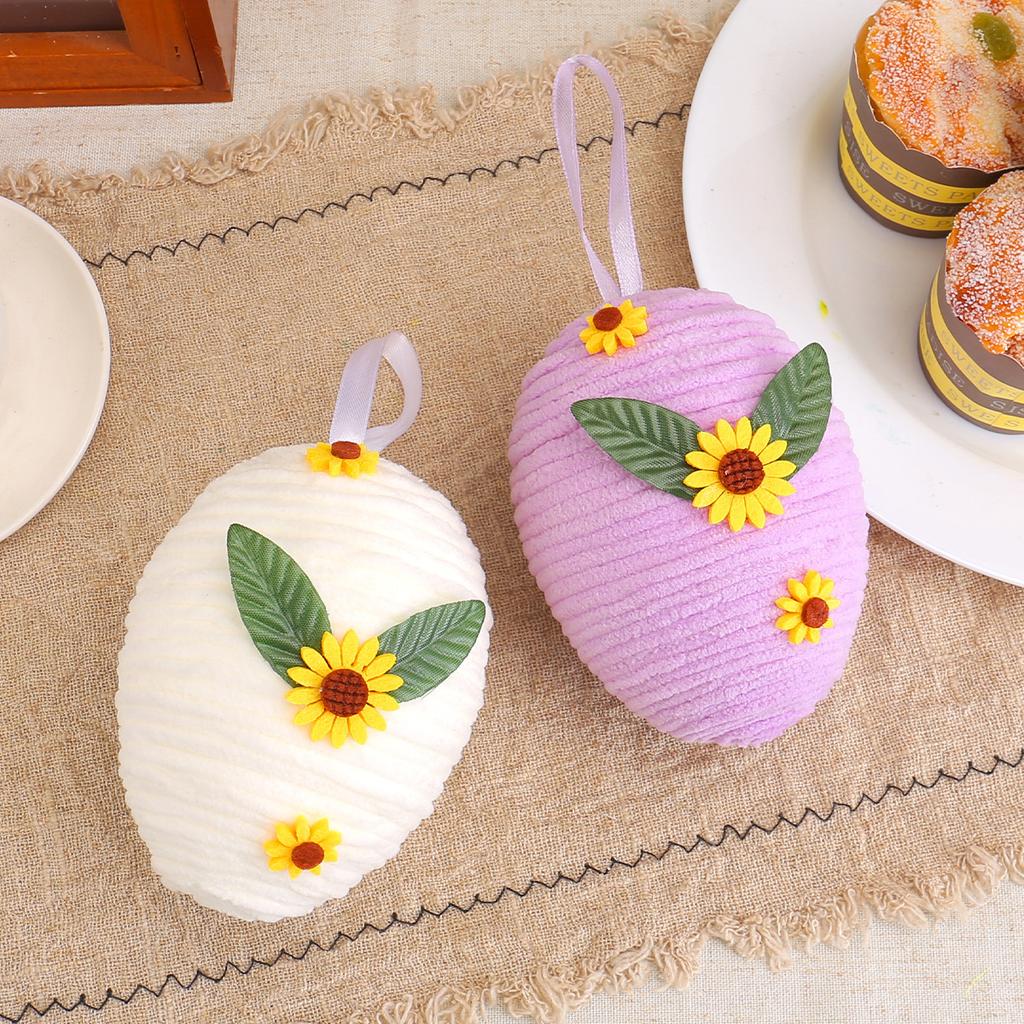 Easter Egg Pendant, Creative Diy Weaving Simulation Egg Ornament Party Resurrection Egg Props