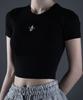 CARMID (W) Noble Crop Short Sleeve [Black]