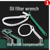 Uniwersalny klucz do filtrów oleju typu szczękowego do wykręcania i demontażu