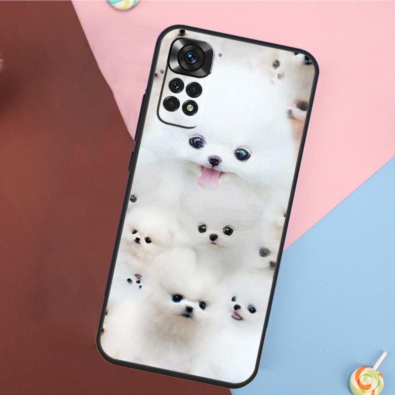 

Pomeranian Watercolor Dog Cover For Xiaomi Redmi Note 13 14 Pro 12 11 9 10 9S 10S 11S 12S Redmi 14C 10C 12C 13C Case Redmi Note 14 Pro 5G
