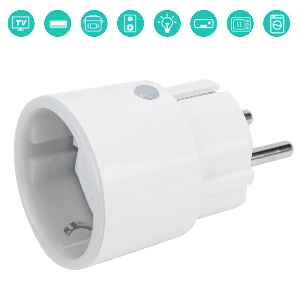 NEO COOLCAM WiFi Smart Power Plug Sensor   Type Din Support for Alexa Google Assistant Voice Control