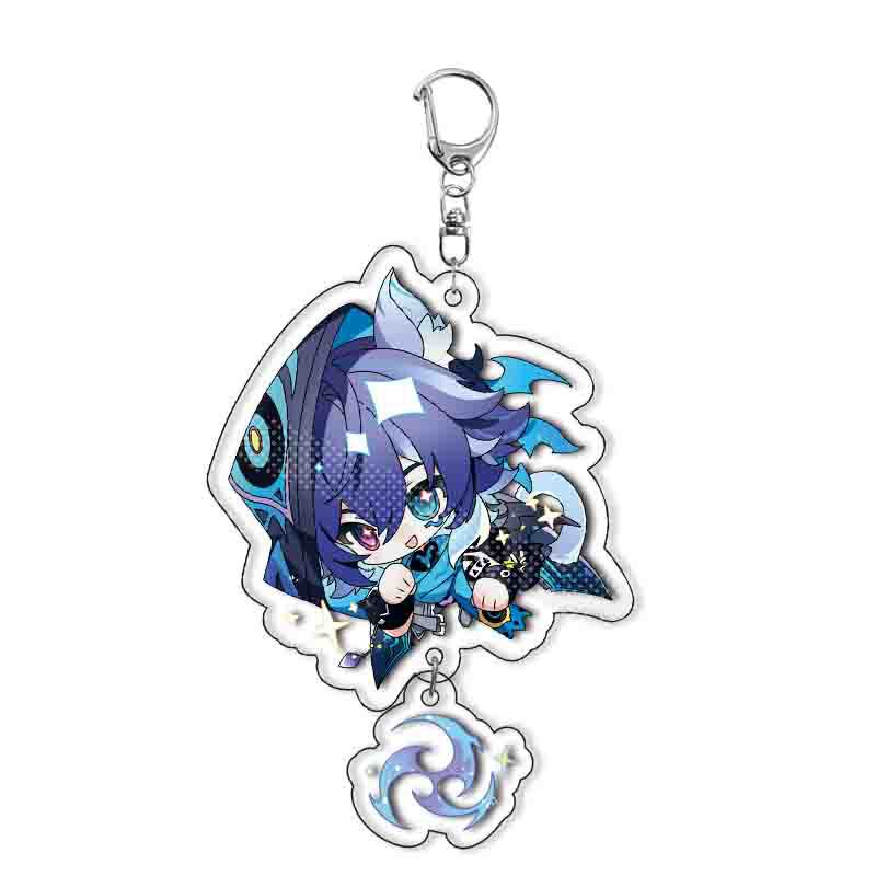 

New Game Genshin Impact Iansan Xilonen Chasca Ororon Mavuika Citlali Cosplay COSTUME Acrylic Key Chains Keyring Prop Xmas Gift