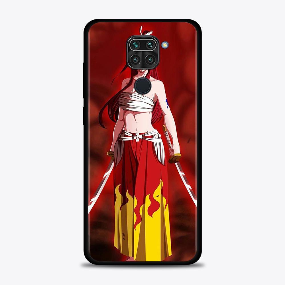 Manga Fairy Tail Anime Phone Shell For XIAOMI REDMI Note 11 9 8 10 Pro Max 7 8T 9S 10Lite Fundas for REDMI 9 8 9C 9A 8A 7A Case