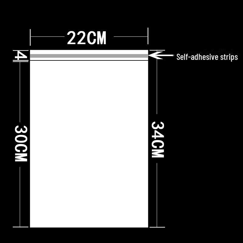 Transparent Self-Adhesive Plastic Bag for Packaging