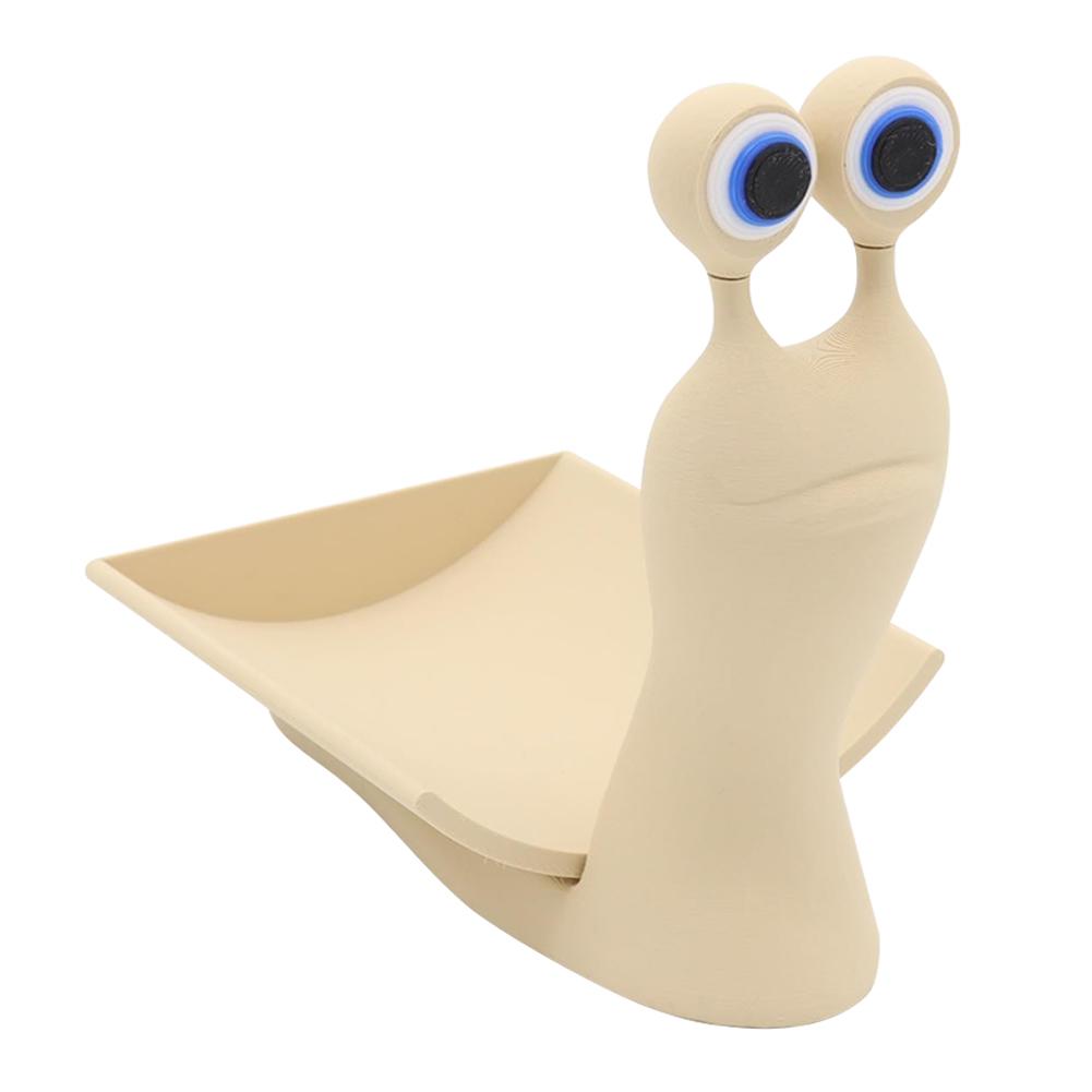 Schnecke Küchentuchhalter Cartoon Lustiger Papiertuchhalter Dekorative Toilettenpapierhalter Freistehender Rollenhalter für Heimdekoration