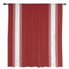 Tende Trasparenti da Fattoria a Strisce Rosse Natalizie Decorazioni per Finestre di Casa Tende in Voile Tulle per Soggiorno Camera da Letto Cucina