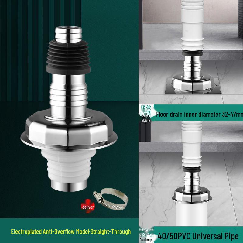 Insect & Odor-Proof Floor Drain Connector for Washing Machine