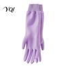 Rubber Dishwashing Gloves Fleece Lined for Housework, Waterproof PVC Cleaning Gloves, Anti-slip Thermal Kitchen Grip Warm Velvet Lining Laundry