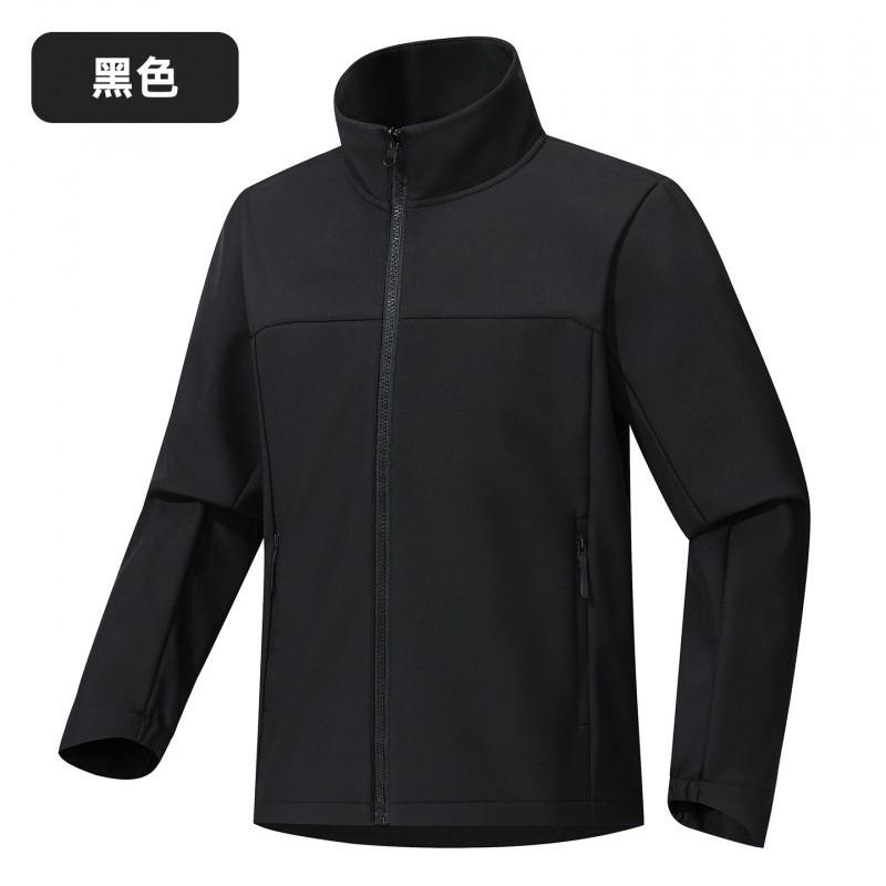 Unisex Softshelljacke mit Fleece-Futter Winddicht Wasserdicht Outdoor Wandern Camping Radfahren Reisen Herbst Winter