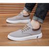 Spring New Breathable Men's Canvas Shoes, Casual Men's Shoes Student Shoes, Youth Tide Board Shoes Hong Kong Style Cloth Shoes