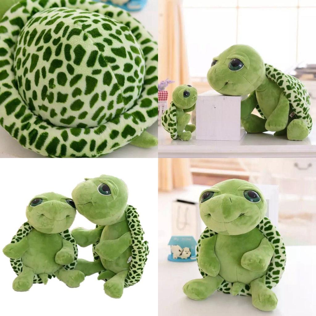 Schattige Schildpad Pluche Speelgoed met Grote Ogen Uniek Gevuld Met Zacht Hoge Kwaliteit Pluche