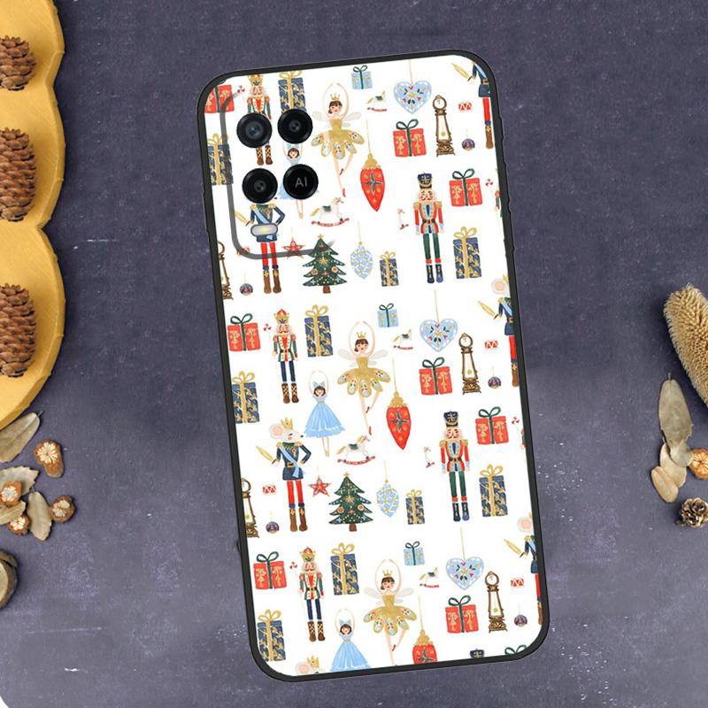 

Nutcracker Phone Case For Oppo A96 A16 A76 A78 A58 A18 A38 A98 A17 A77 A80 A40 A60 A74 A94 A54 A15 A57S OPPO A57 5G
