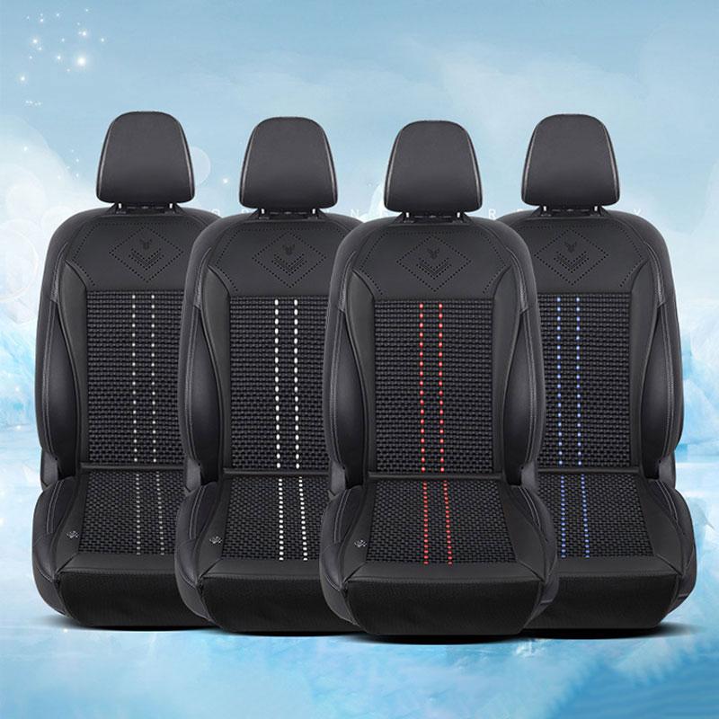 Universal Car Seat Covers Breathable Summer Cooling With Fans Comfortable Auto Front Seat Cushion Protector Automotive Interior