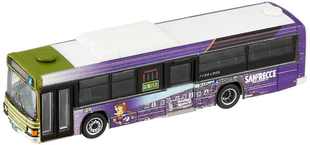 The Bus Collection Bus Collection Hiroshima Electric Railway Sanfrecce Hiroshima Wrapping Bus Diorama Supplies First Order Limited × (Manufacturer's