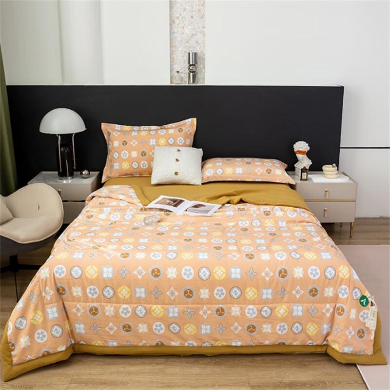 

Grace Washed Cotton Linen Double-Layer Gauze Summer Quilt