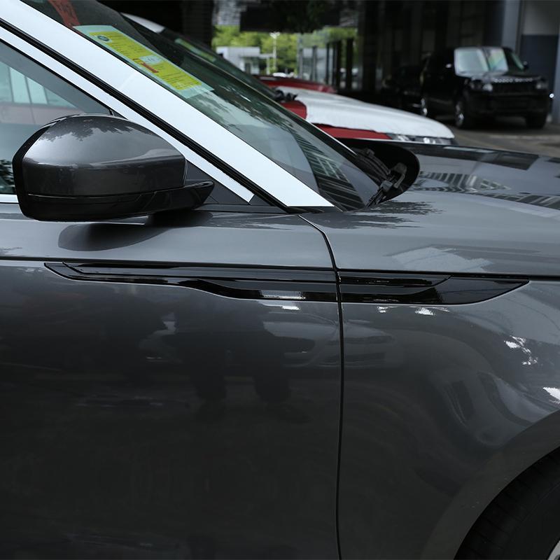 ABS Plastic Black/Rose Golden Side Fender Cover Trim For Land Rover Range Rover Velar 2017-2025 Car Accessories