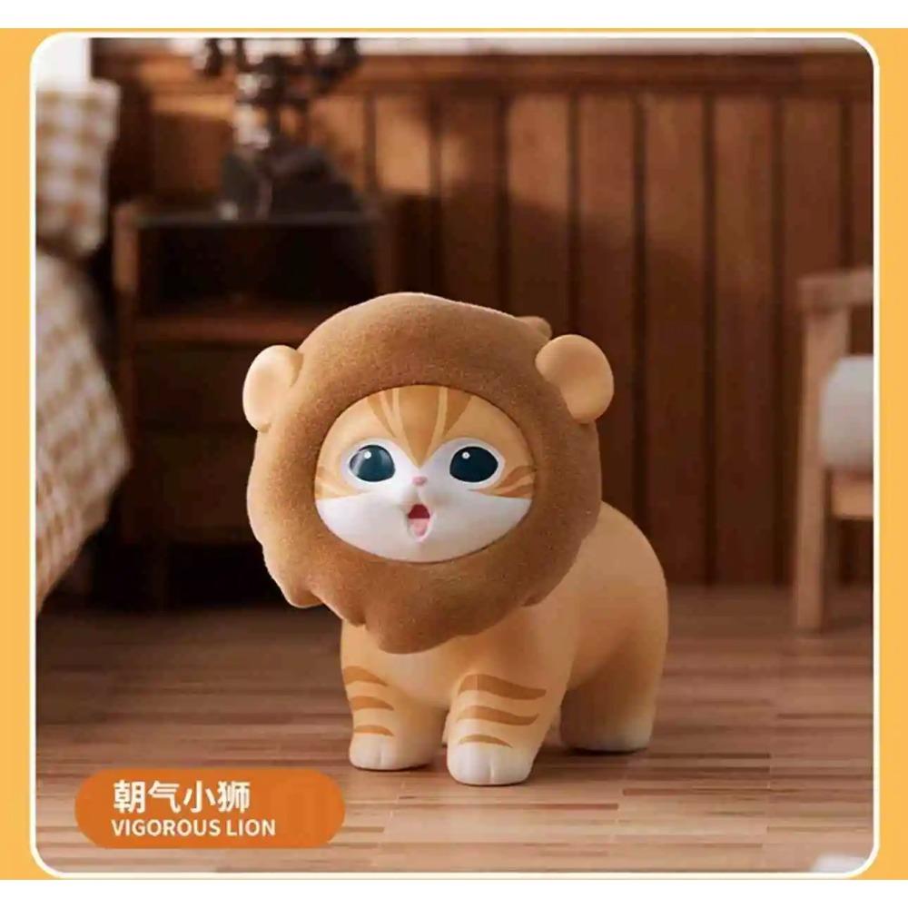 MINISO Mofusand Fluffy Party Series Blind Box Toy Cute Figure Kawaii Anime Figurines Collect Toys Mystery Box Kids Birthday Gift