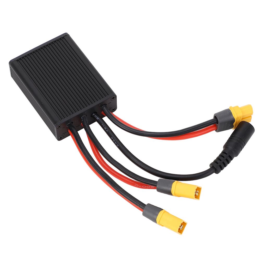 Dual Battery Parallel Module Adapter XT60H Interface 20V‑72V 30A Double Battery Discharge Converter Adapter for