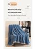 Single Piece Thickened Velvet Flannel Bed Sheet - Warm Autumn/Winter Coral Fleece Duvet Cover & Blanket