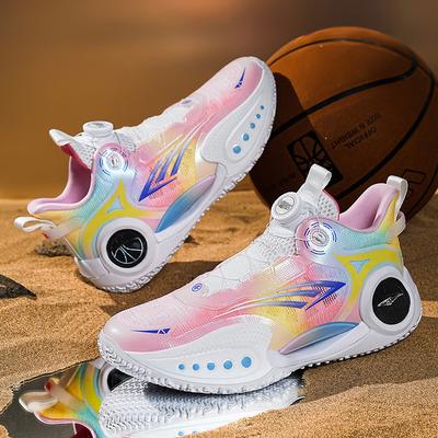New Basketball Shoes Children's Shoes Boots Heightened Non-slip, Wear-resistant and Shock-absorbing Kobe Sneakers Cement Sneakers
