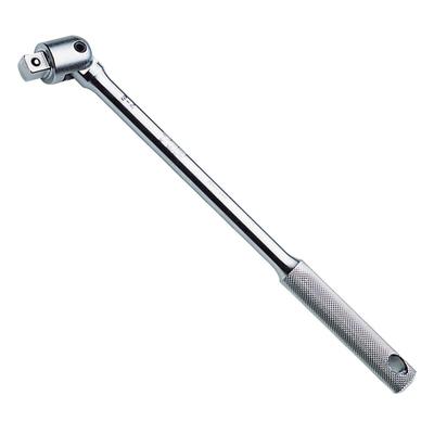 TOP Industrial Spinner Handle, 180° Swivel, with Crossbar Insertion Hole, 12.7mm Drive, S-4, Tsubame-Sanjo, Made In Japan