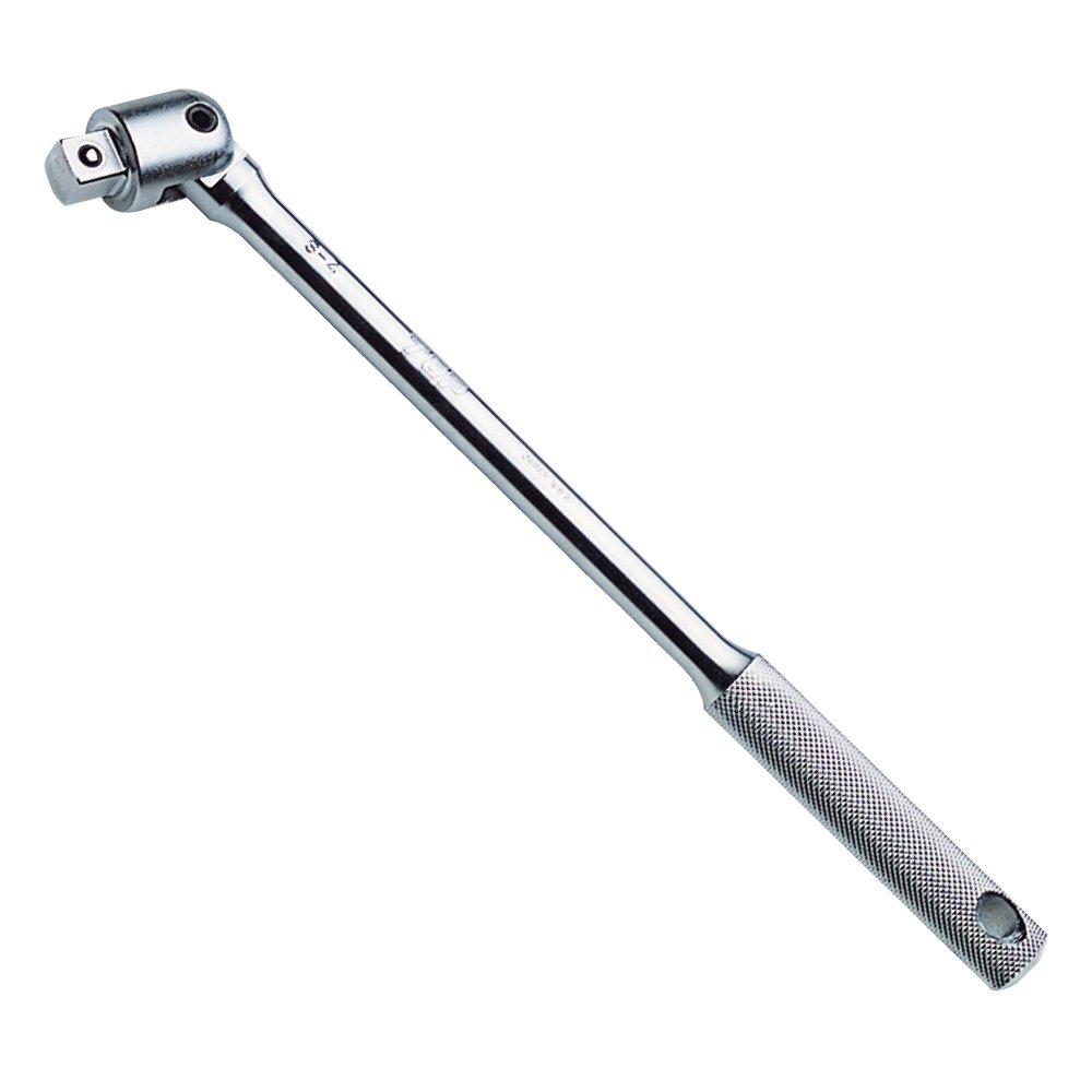 

ТОП Промышленная рукоятка-спиннер, поворотная на 180°, с отверстием для вставки поперечины, привод 12,7 мм, S-4, Цубаме-Сандзё, Сделано в Японии