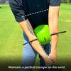 Golf Swing-Training Aid Aluminium Legierung PU Schaukel Trainer Schaukel Training Ball Golf Hilfe Verbindung R2Q5
