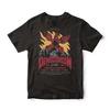Unisex Shirt Cotton Oversize Large Size New Stranger Things Demogorgon Live Black Short Sleeve T-shirt In 4 Sizes