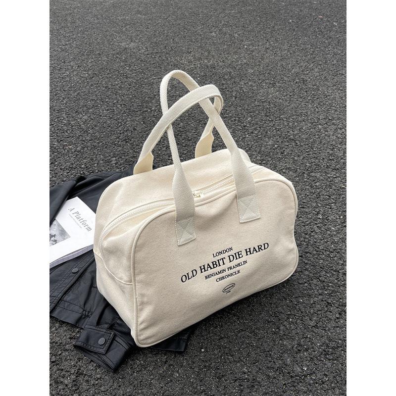 Damen Große Canvas Reise-Tragetasche - Vielseitige, Leichte Handtasche für Kurztrips & Geschäftsreisen