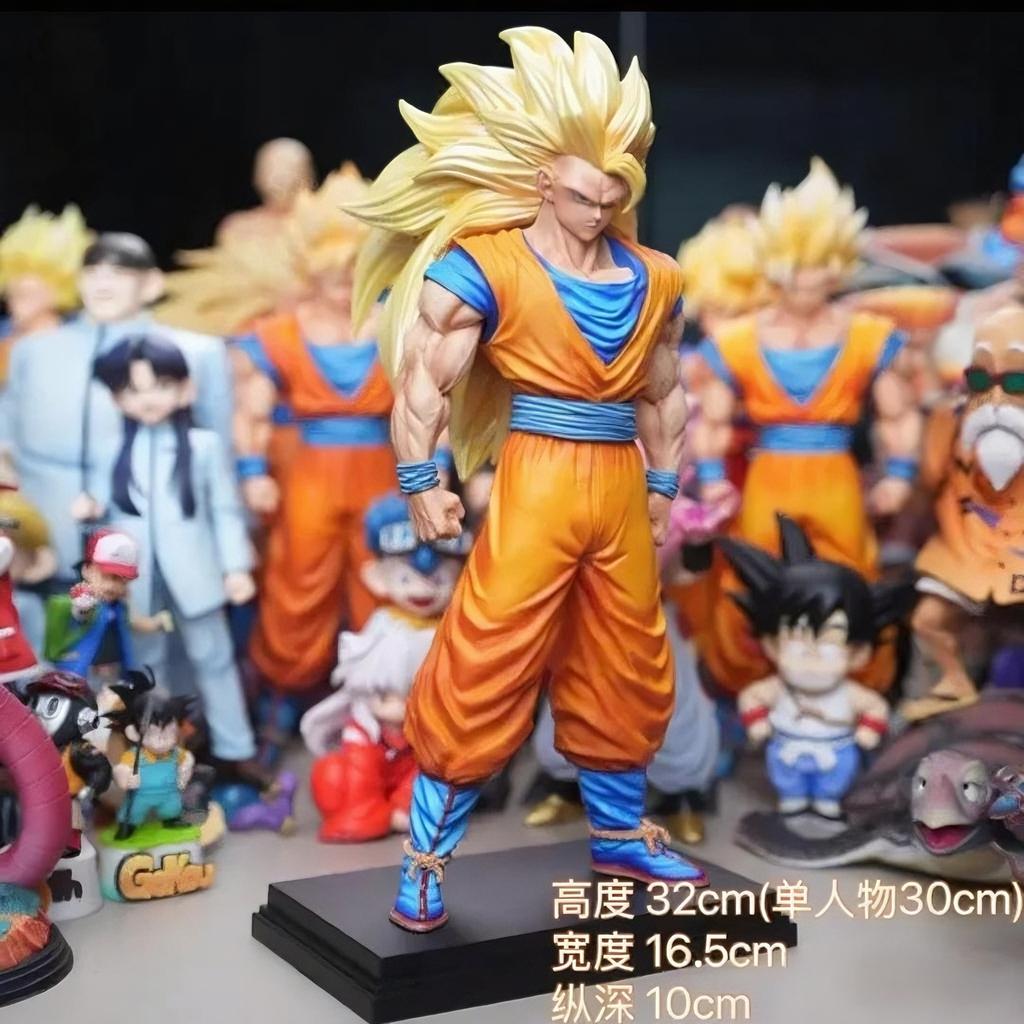 2025 New Jt Goku Ssj3 Dragon Ball Z Son Goku Figure Super Saiyan 3 Goku Action Figures Jt Statue Collection Model Toys Gift