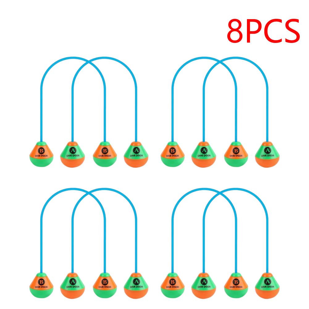 2pcs/set Swimming Game Aids Dive Door Funny Underwater Swimming  Reusable Diving Training Crossing Rope Door Pool Water