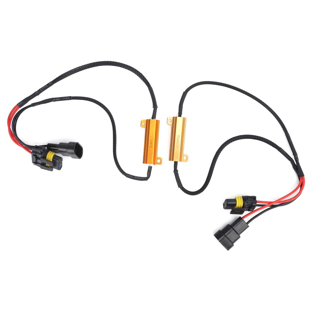 2pcs 9005 LED Load Resistor Decoder 50W 6 Ohm  for Headlight Fog Daytime Running Light