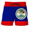 Sommer Herren Badehose Spanien Flagge Print Surfen Board Strandshorts Neue Mode Übergroße Badehosen Sportbekleidung Slips Boy Short Pants