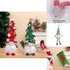 Incredibly Soft Christmas Gnomes With Led Lights Plush Dolls Xmas Ornament