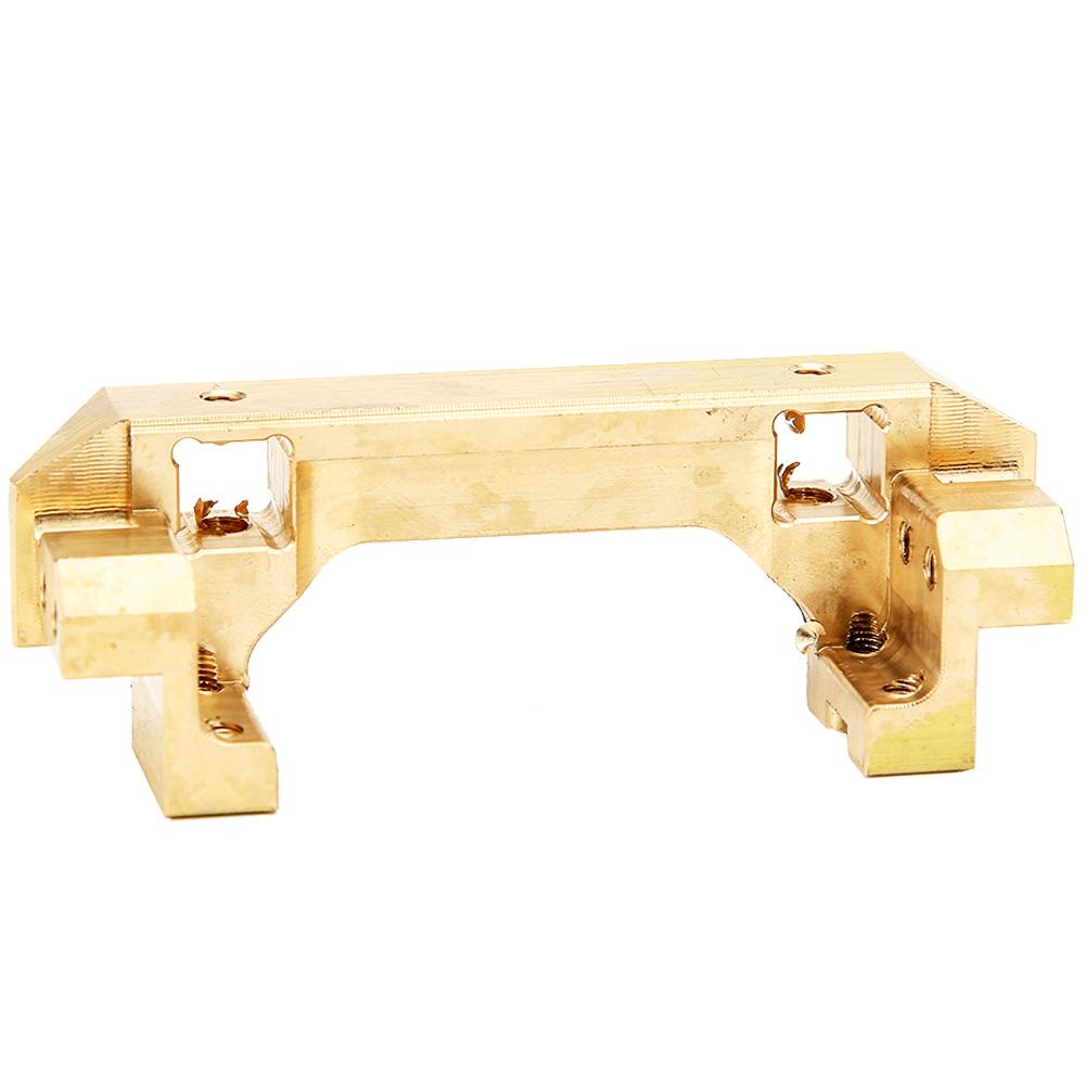 Brass Servo Fixing Mount Fit for Traxxas TRX 4 RC Crawler Car Upgrade Accessory