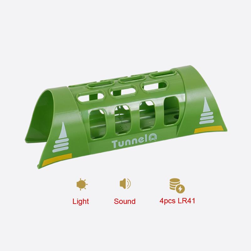 Wooden Track Magnetic Train Toy Wooden Track Scene Accessories Mountain Cave Tunnel Beech Wood Track Children's Toy
