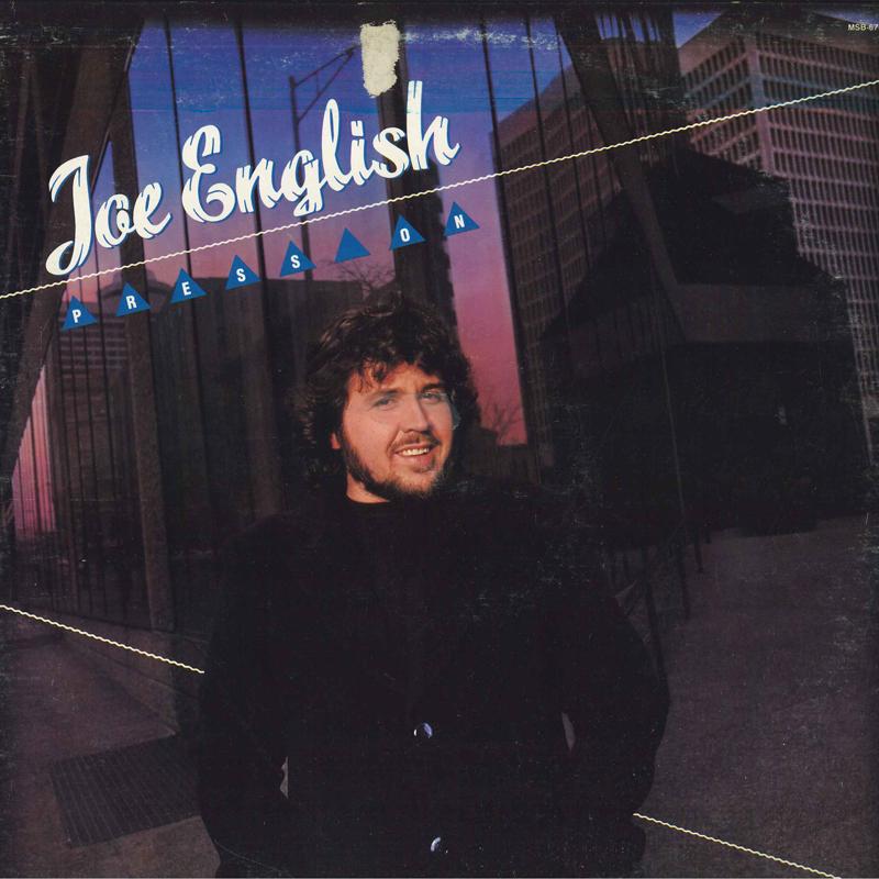 LP Record JOE ENGLISH - Press On MSB6750 MYRRH 1983 US Rock Used