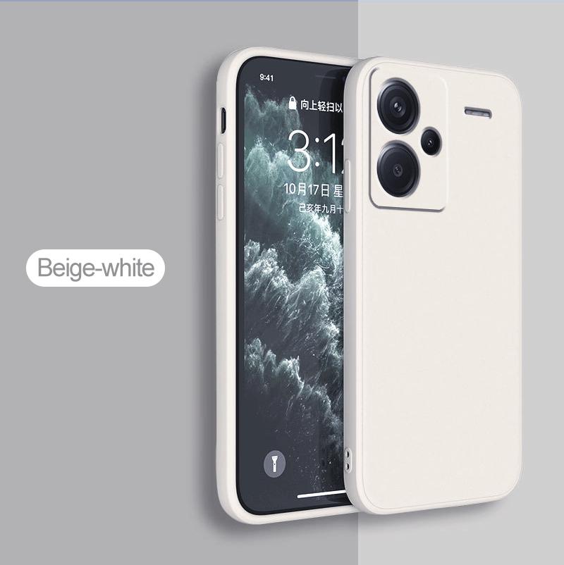 Für Redmi Note 13 Pro Plus Hülle Quadratische Flüssigsilikon Handyhülle Für Xiaomi Redmi Note 13 Note13 Pro Note13Pro Plus Weiche Rückseite