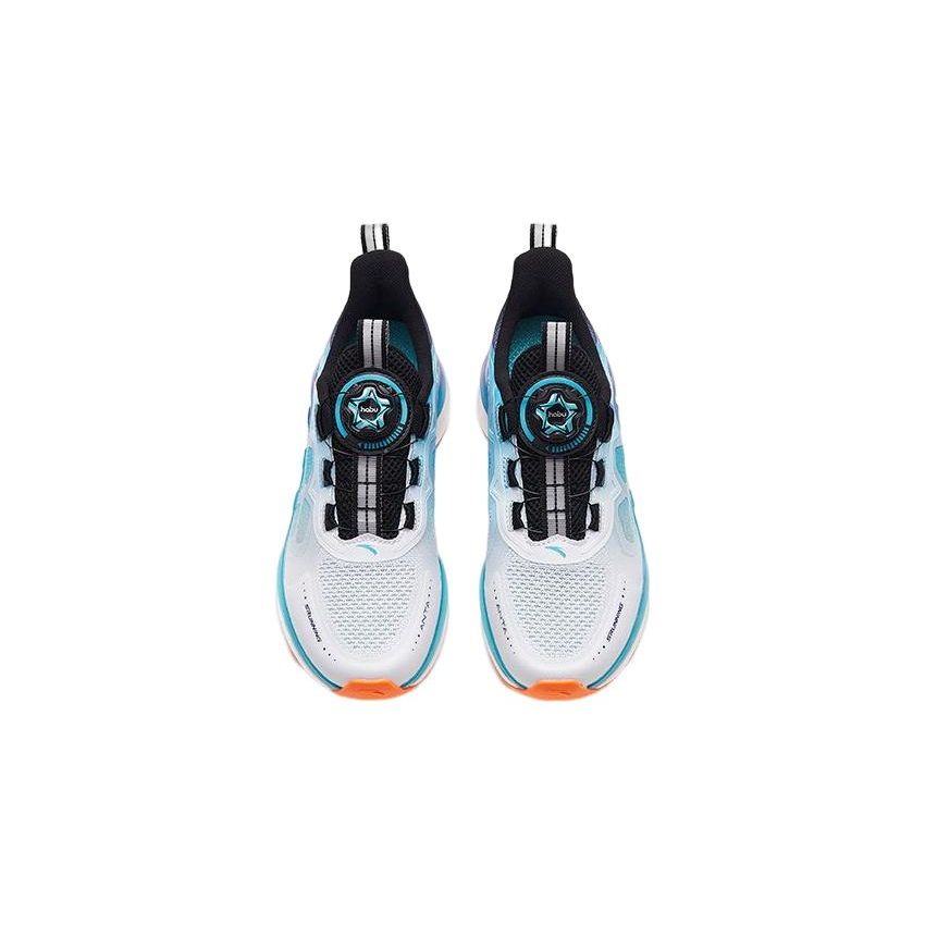 Anta Kids Wind Chaser 5.0 Comfortable Sports Non-Slip Durable Low-Top Running Shoes Kids sneaker White Blue 312325516H-2
