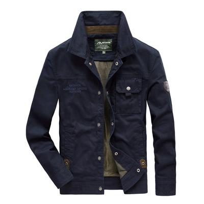 Spring and Autumn New Jacket Men's Casual Loose Large Size Jacket Outdoor Men's Jacket