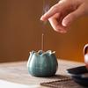 Petal Small Incense Burner, Ceramic Flower Incense Burner, Creative Aromatherapy Burner Line Incense Burner Line Incense Holder