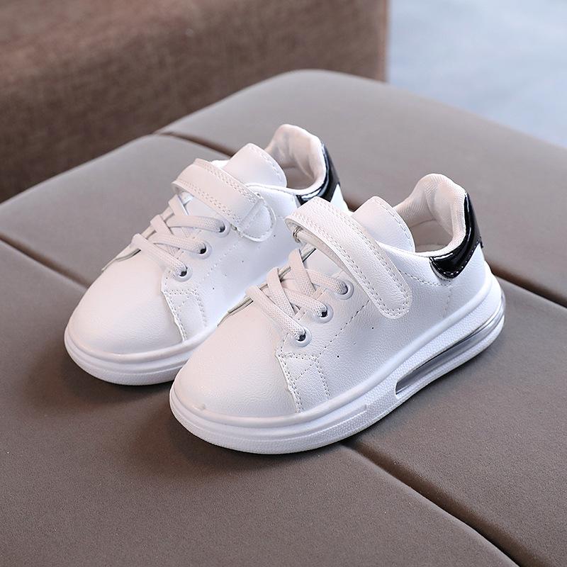 White Children S Shoes Girls Fashion Sneakers Newest Kids Boys Casual Leather Shoes Comfort Breathable Toddler Board Shoes 21