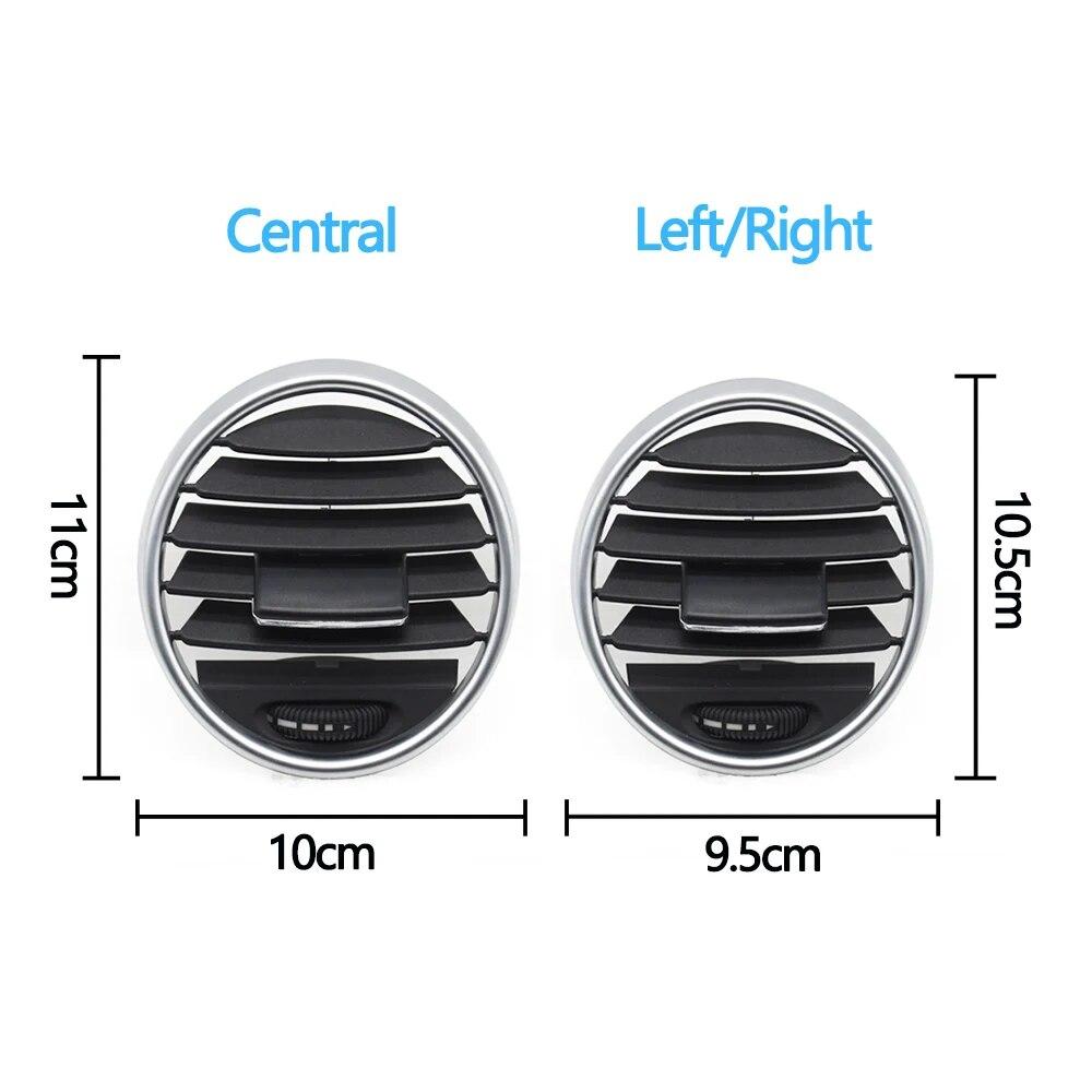 Car Front Left Right Central Dashboard AC Vent Grille Panel Cover For Mercedes Benz W164 M ML GL Class ML300 ML450 2005-2012