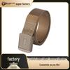 Fashion Belt with Imitation Nylon Webbing & Tank Pattern - Accessory for Clothing, Shoes, and Hats