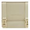 New Balance Comfortable Simple Solid Color Large Capacity Fabric Backpack Medium Size Unisex backpack Beige 8PF1E033BEI