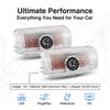 2pcs/set No Fade 3D LED Car Door Welcome Light Car Door Logo For Nissan Nismo Almera Tiida Juke Teana Qashqai 350Z 370Z GTR X Trail T32 T31