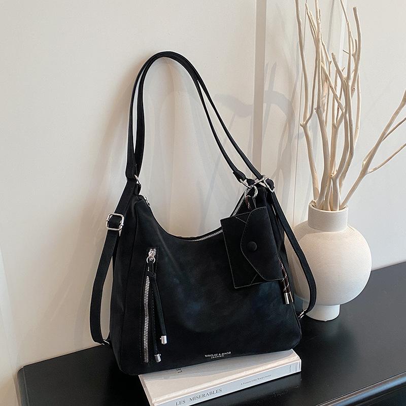 Dual Shoulder Bag - Elegant Tote Bag - Fashionable and Casual Large Capacity Single Shoulder Crossbody Bag